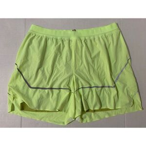 Lululemon Surge Lined Shorts 6" Special Edition Mens Size XXL Faded Zap Yellow